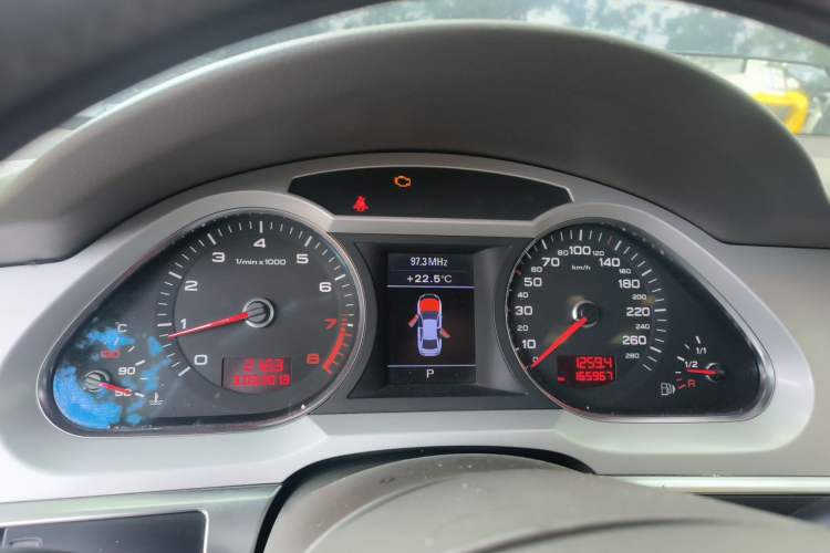 Used Audi A6L 2009 2.8 FSI Comfort & Entertainment Model Instrument Cluster