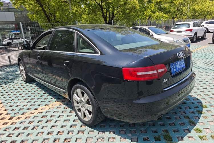 Used Audi A6L 2009 2.4L Comfort Edition Rear Left 45 Deg