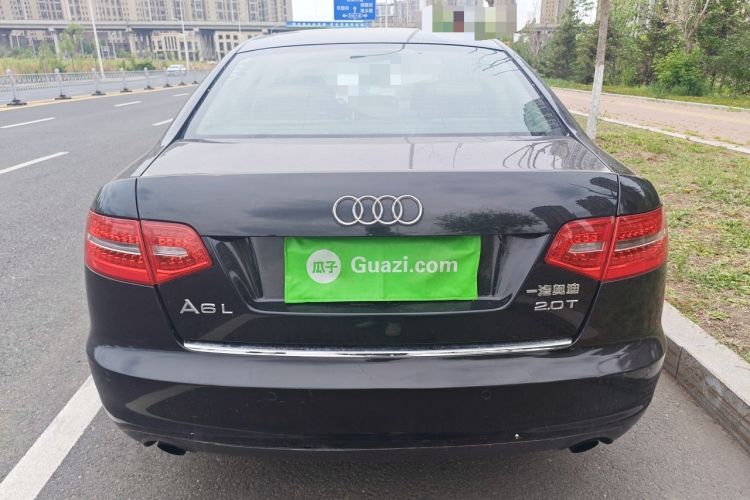 Used Audi A6L 2009 2.0 TFSI automatic standard version Rear