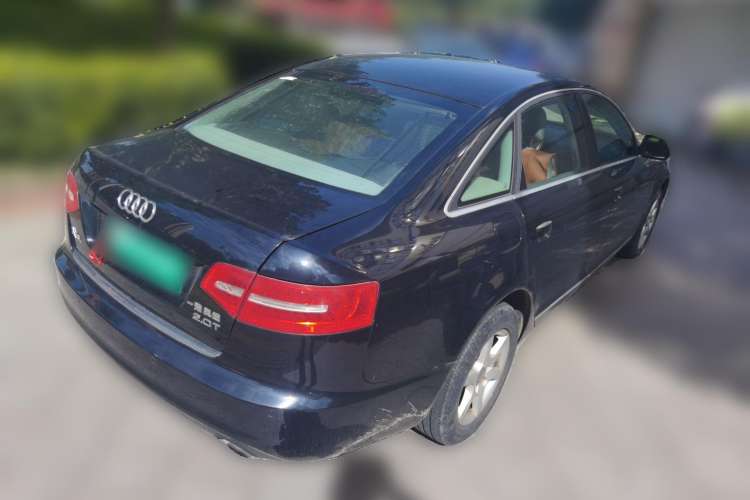 Used Audi A6L 2009 2.0 TFSI automatic standard version Rear Right 45 Deg