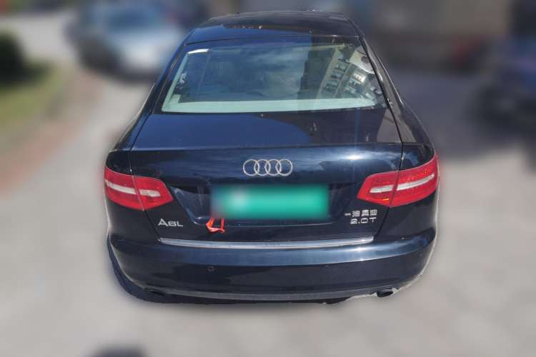Used Audi A6L 2009 2.0 TFSI automatic standard version Rear