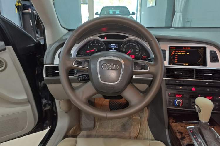 Used Audi A6L 2009 2.4L Technology version Steering Wheel