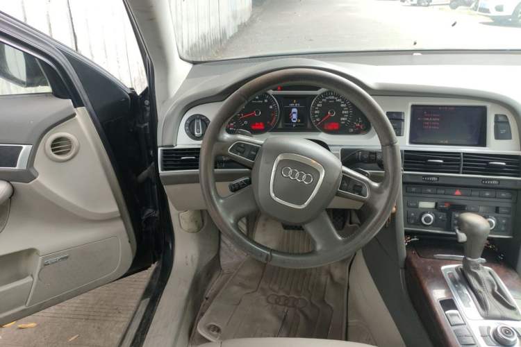 Used Audi A6L 2009 2.4L Technology version Steering Wheel