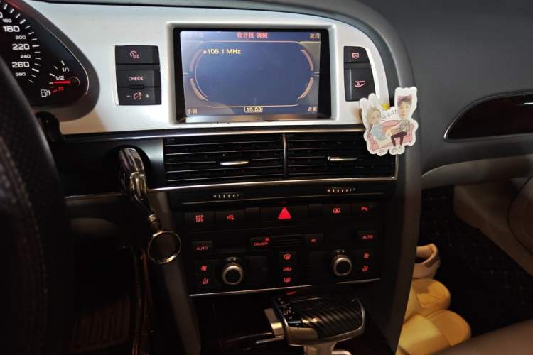 Used Audi A6L 2010 2.4L Technology Edition Audio And AC Panel