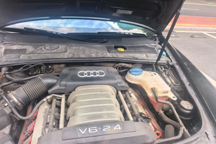 Used Audi A6L 2010 2.4L Comfort Edition Engine Bay Left