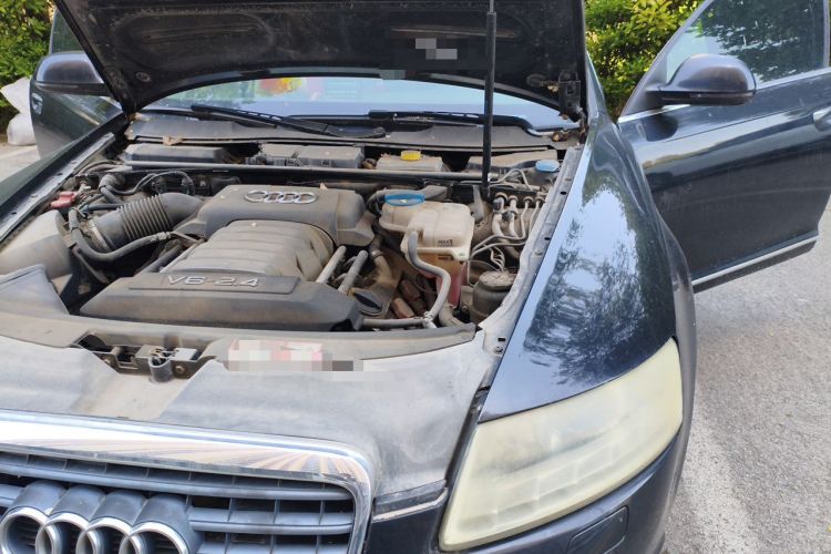 Used Audi A6L 2010 2.4L Comfort Edition Engine Bay Left