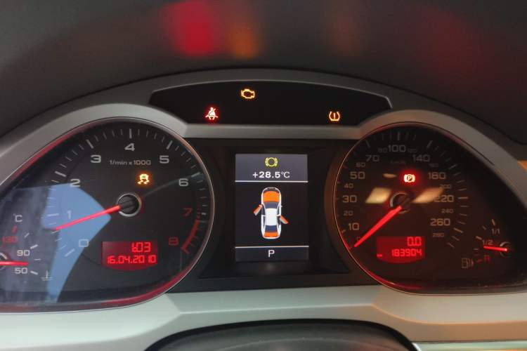 Used Audi A6L 2010 2.8 FSI Comfort Model Instrument Cluster