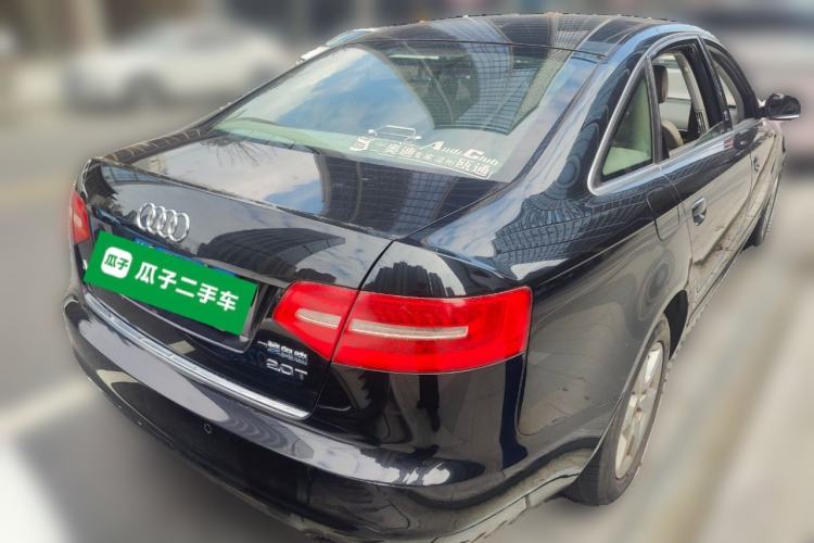 Used Audi A6L 2010 2.0 TFSI Automatic Standard Edition Rear Right 45 Deg