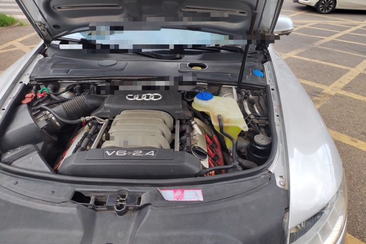Used Audi A6L 2010 2.4L Comfort Edition Engine Bay Left