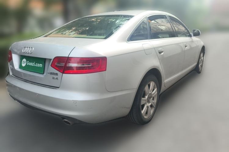Used Audi A6L 2010 2.4L Comfort Edition Rear Right 45 Deg