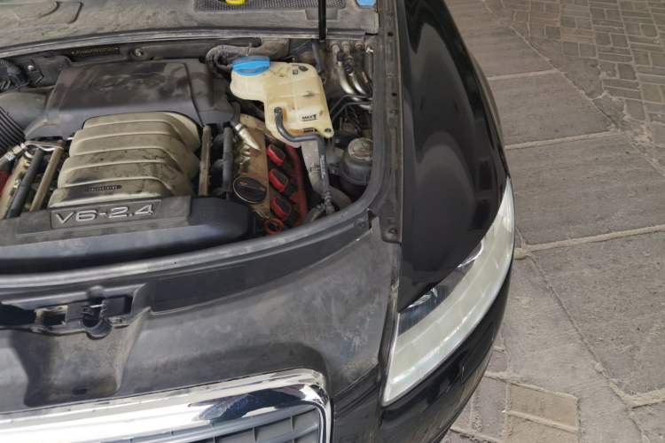 Used Audi A6L 2011 2.4L Comfort Edition Engine Bay Left
