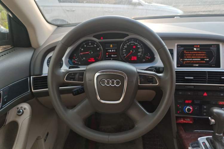 Used Audi A6L 2011 2.4L Technology Edition Steering Wheel