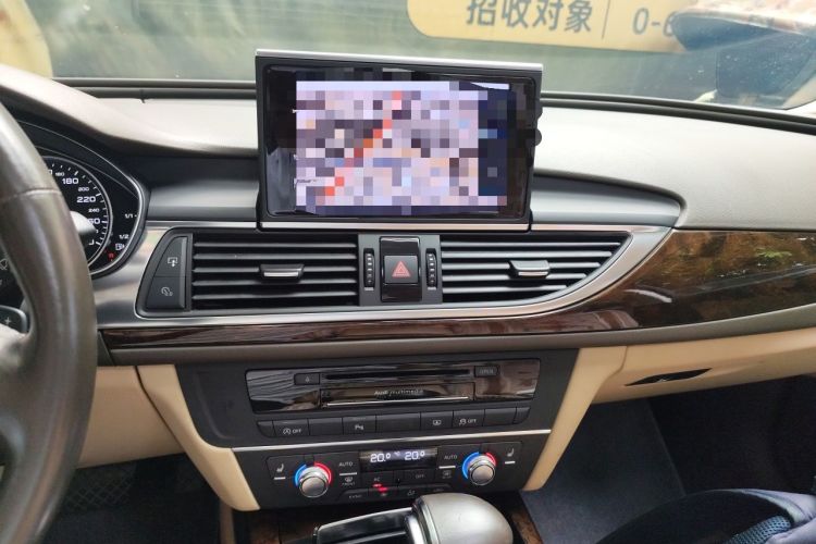 Used Audi A6L 2012 30 FSI Comfort Model Audio And AC Panel