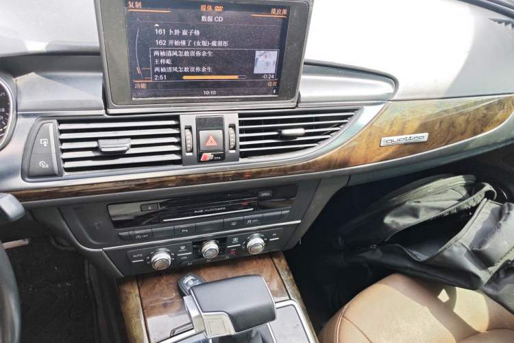 Used Audi A6L 2012 TFSI Standard Model Audio And AC Panel