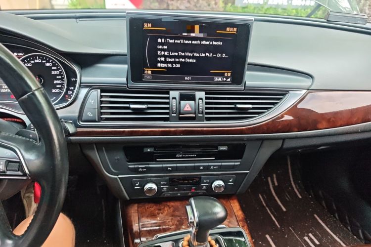 Used Audi A6L 2012 30 FSI Comfort Model Audio And AC Panel