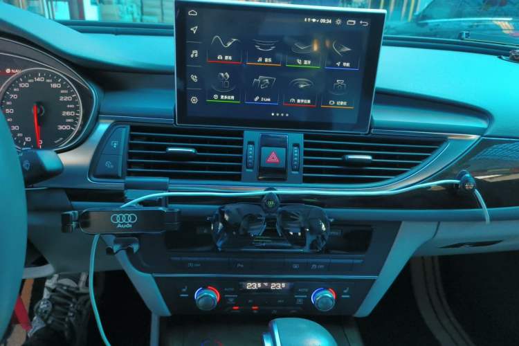 Used Audi A6L 2012 35 FSI Comfort Model Audio And AC Panel