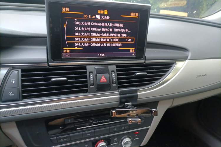 Used Audi A6L 2012 TFSI Standard Model Audio And AC Panel