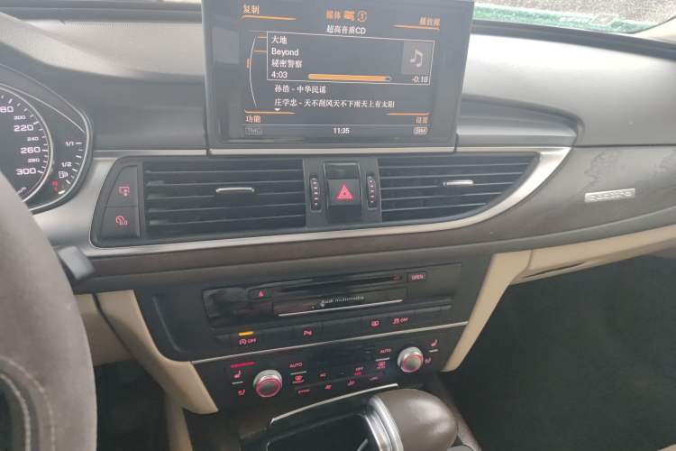 Used Audi A6L 2012 50 TFSI quattro Luxury Model Audio And AC Panel
