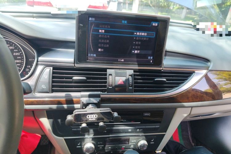 Used Audi A6L 2012 30 FSI Comfort Model Audio And AC Panel