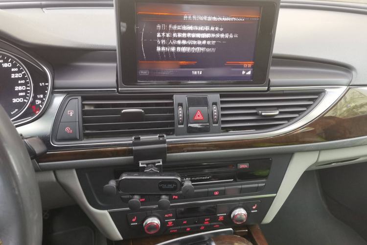 Used Audi A6L 2012 TFSI Comfort Model Audio And AC Panel