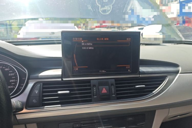 Used Audi A6L 2012 30 FSI Comfort Model Audio And AC Panel