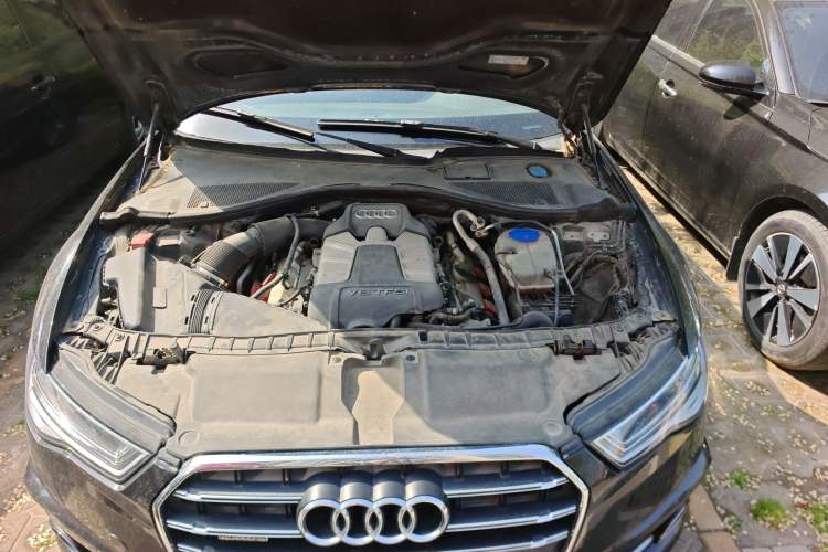 Used Audi A6L 2012 50 TFSI quattro Luxury Model Engine Bay