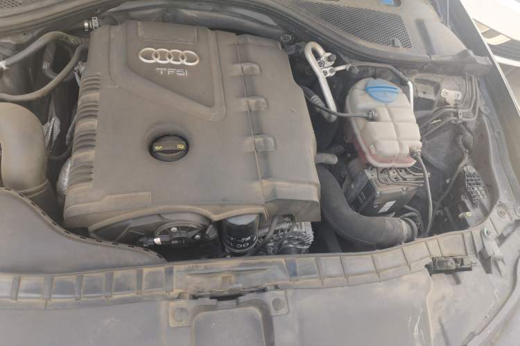 Used Audi A6L 2012 TFSI Standard Model Engine Bay Left