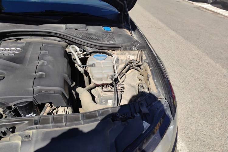 Used Audi A6L 2012 TFSI Comfort Model Engine Bay Left