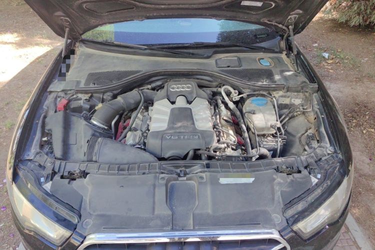 Used Audi A6L 2012 50 TFSI quattro Luxury Model Engine Bay