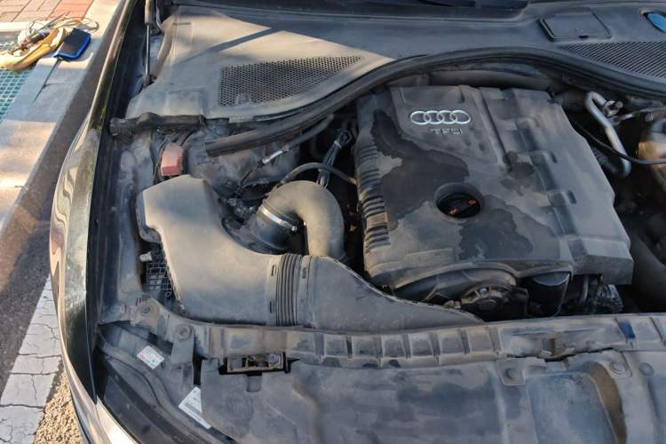Used Audi A6L 2012 TFSI Standard Model Engine Bay Right