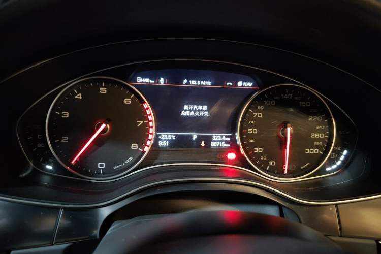 Used Audi A6L 2012 35 FSI Comfort Model Instrument Cluster