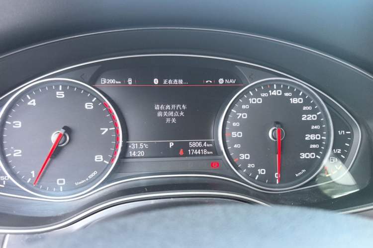 Used Audi A6L 2012 TFSI Standard Model Instrument Cluster