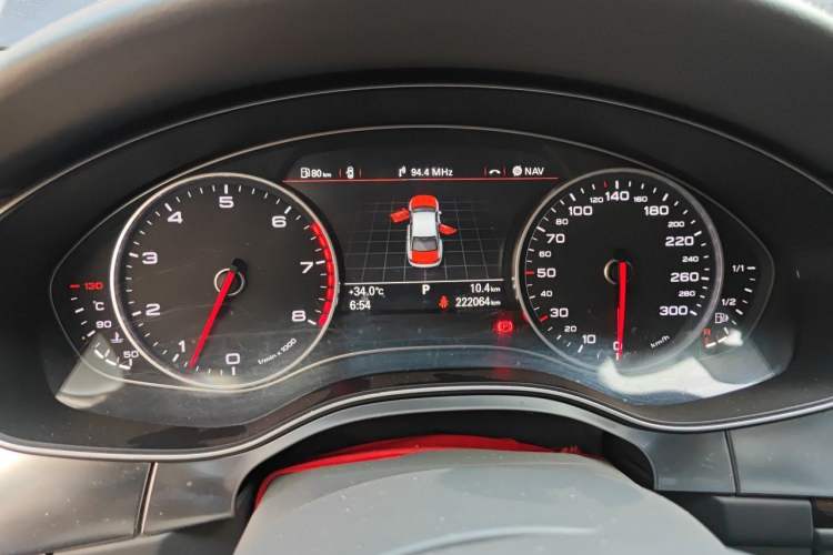 Used Audi A6L 2012 35 FSI Comfort Model Instrument Cluster
