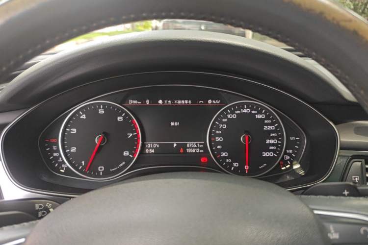 Used Audi A6L 2012 35 FSI Comfort Model Instrument Cluster