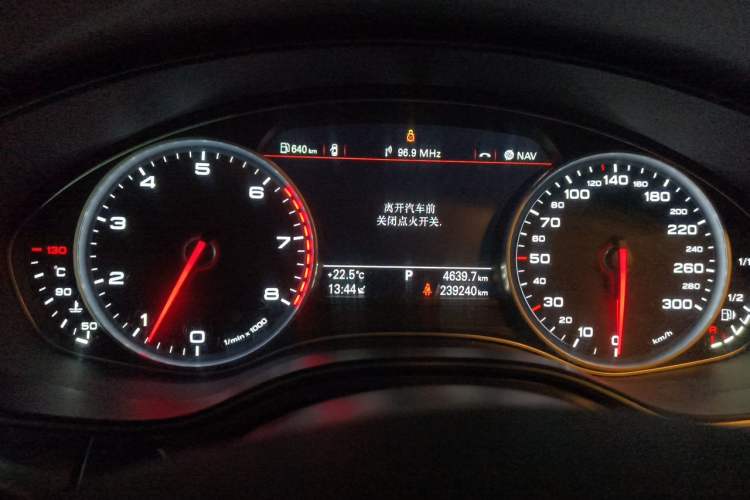 Used Audi A6L 2012 TFSI Standard Model Instrument Cluster