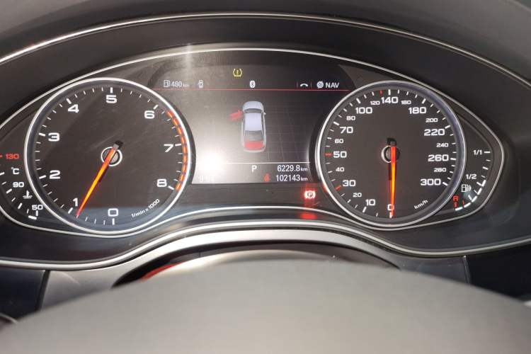 Used Audi A6L 2012 TFSI Standard Model Instrument Cluster