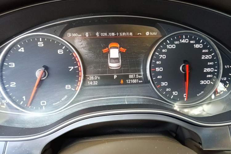 Used Audi A6L 2012 30 FSI Luxury Model Instrument Cluster