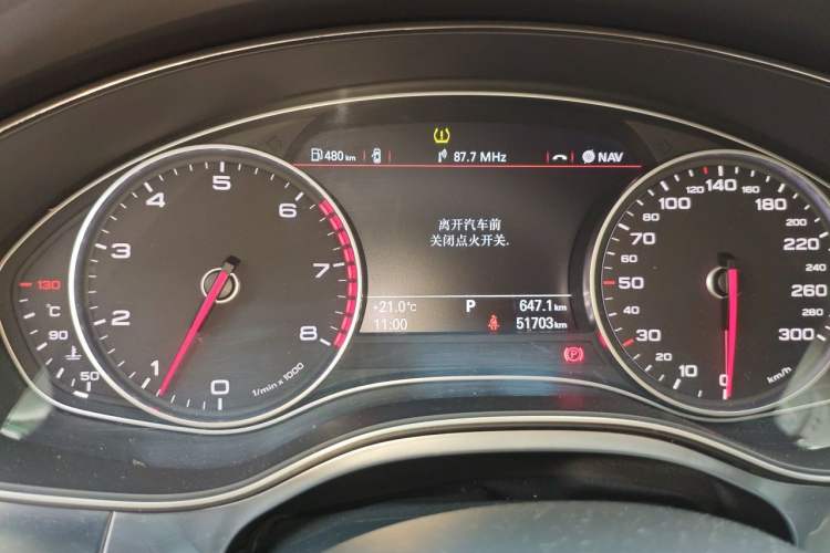 Used Audi A6L 2012 TFSI Standard Model Instrument Cluster