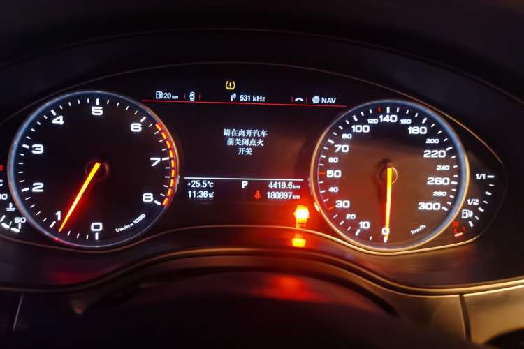 Used Audi A6L 2012 TFSI Standard Model Instrument Cluster
