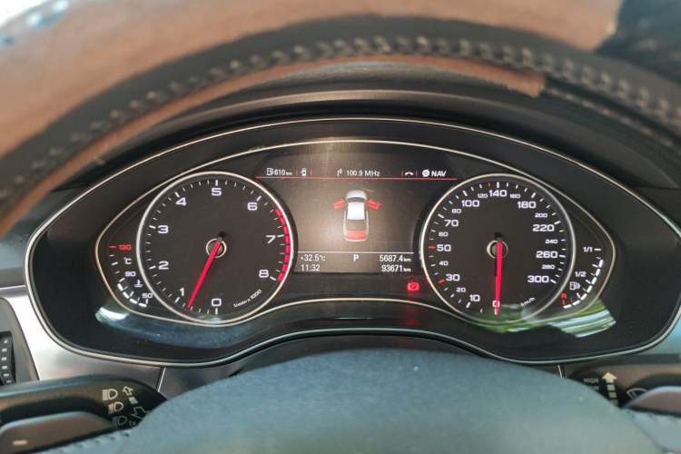 Used Audi A6L 2012 35 FSI Comfort Model Instrument Cluster