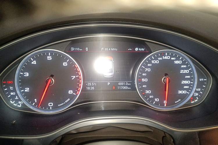 Used Audi A6L 2012 30 FSI Comfort Model Instrument Cluster