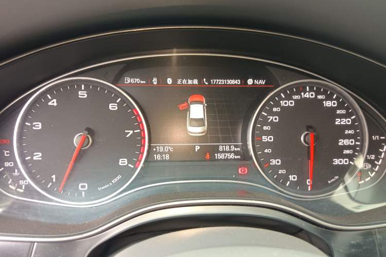 Used Audi A6L 2012 30 FSI Comfort Model Instrument Cluster