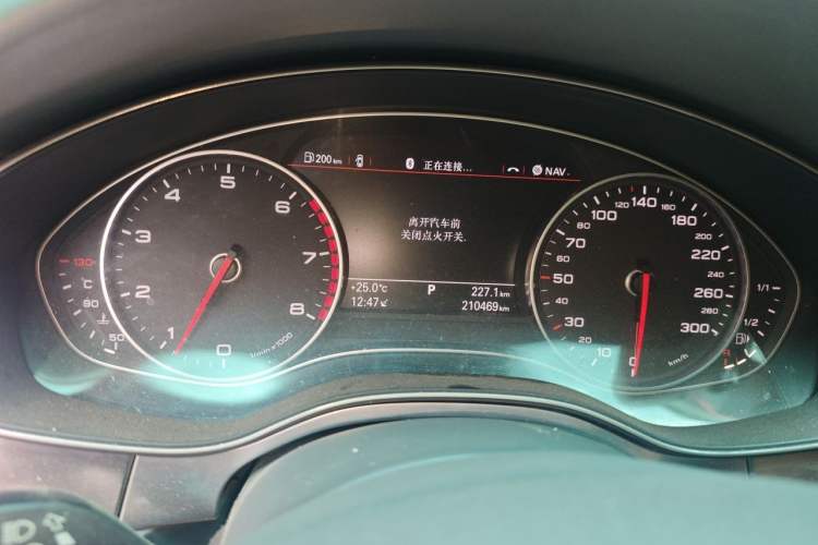Used Audi A6L 2012 TFSI Standard Model Instrument Cluster