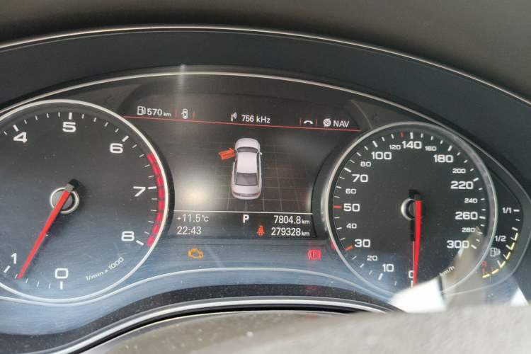 Used Audi A6L 2012 35 FSI Comfort Model Instrument Cluster