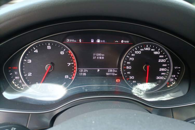 Used Audi A6L 2012 TFSI Standard Model Instrument Cluster