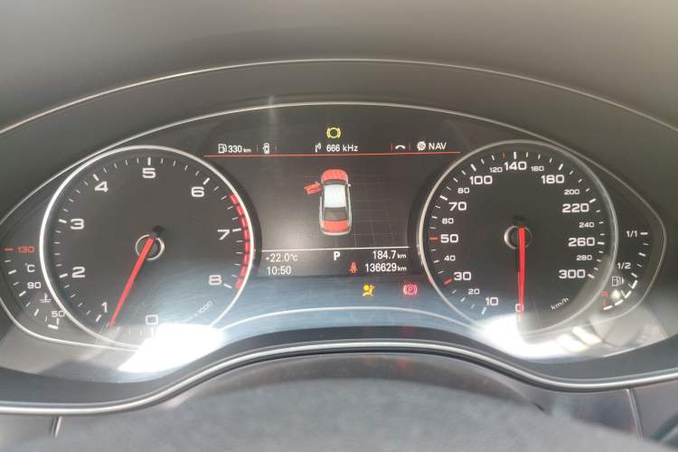 Used Audi A6L 2012 35 FSI Comfort Model Instrument Cluster