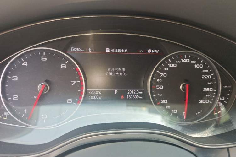 Used Audi A6L 2012 30 FSI Comfort Model Instrument Cluster