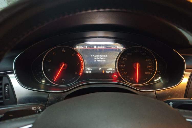 Used Audi A6L 2012 TFSI Comfort Model Instrument Cluster