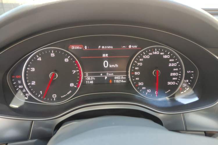 Used Audi A6L 2012 35 FSI quattro Luxury Model Instrument Cluster