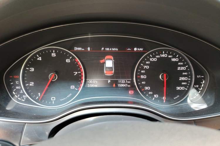 Used Audi A6L 2012 TFSI Standard Model Instrument Cluster